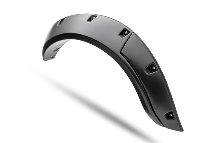 Product of Bushwacker 20960-02 Pocket Style/ Exposed Fasteners Black Fender Flare - Set Of 4