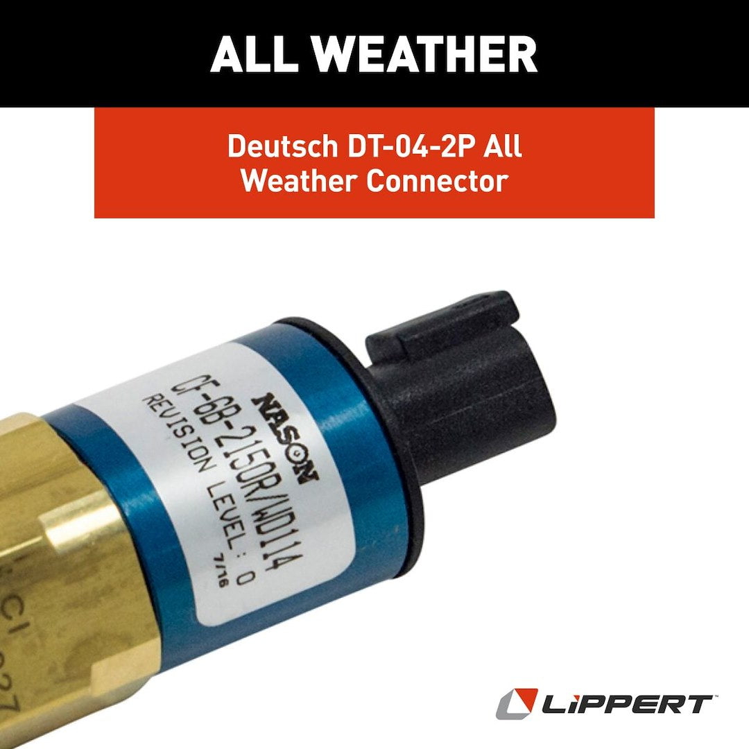 Product of Lippert Components 142927 Leveling System Hydraulic Pressure Switch