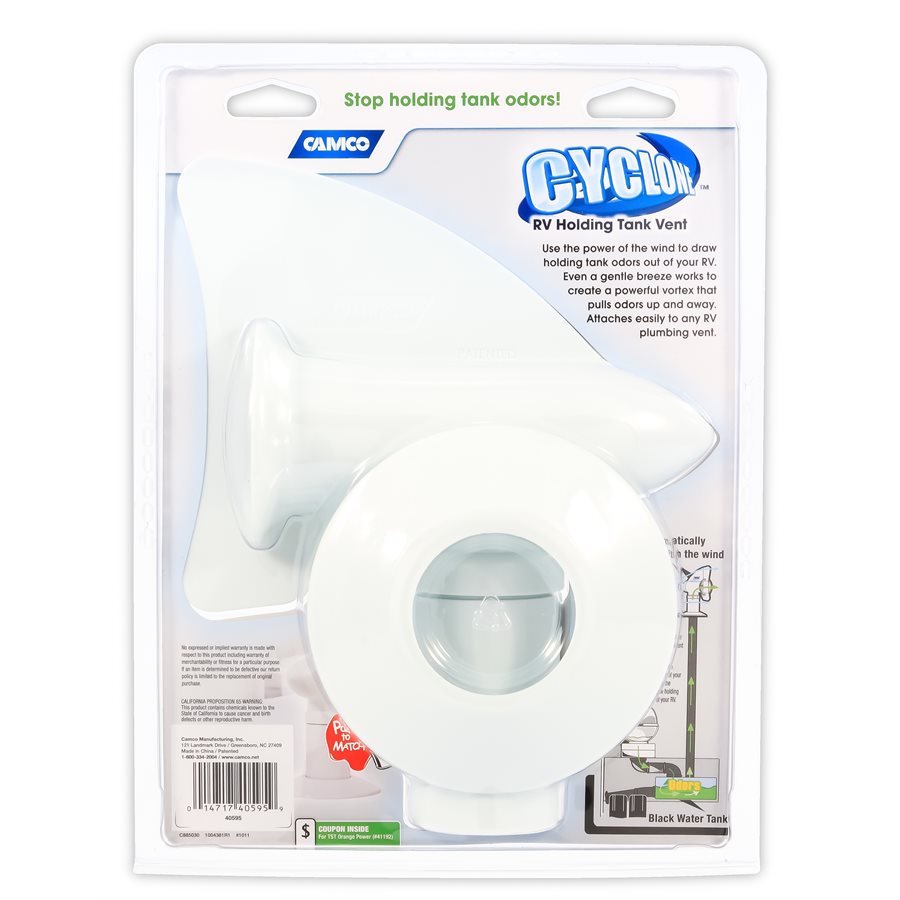 Camco 40595 Sewer Vent Cap||40595_6.Jpg||91||c1w40595||1098697