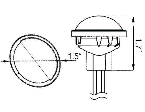 Buyers Products 5621534 License Plate Light||5621534_1_Lineart.Jpg||87||b835621534||2212187