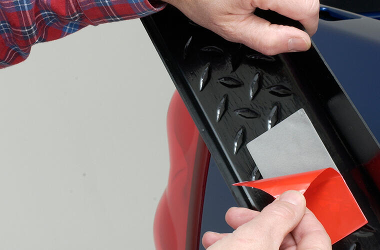 Product of Bushwacker 49503 Black Matte Textured Inside And Top Of Rail Bed Side Rail Protector