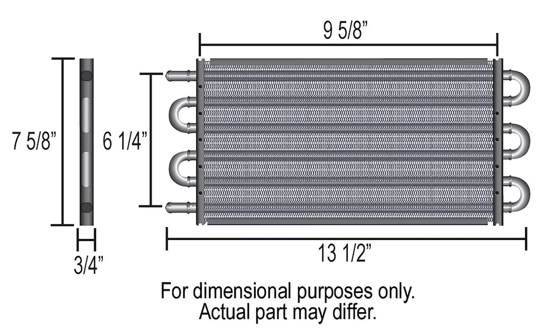 Product of Derale 13316 Fluid Cooler
