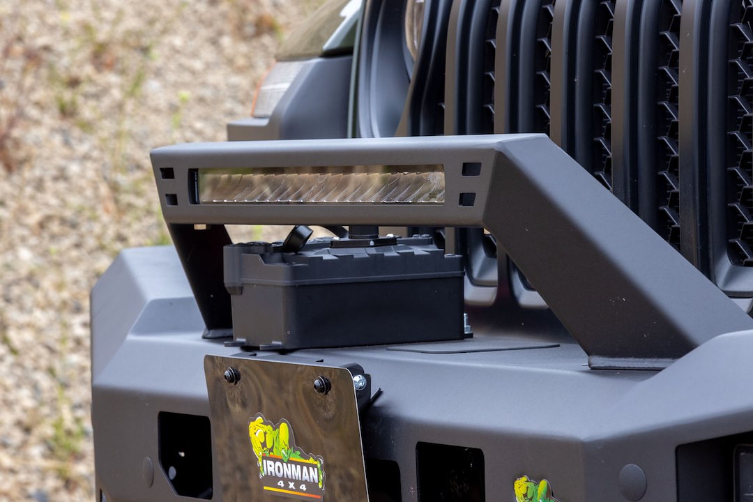 Product of Ironman 4x4 BBR077JLKS1-B80BFA Raid ® Steel Powder Coated Bumper