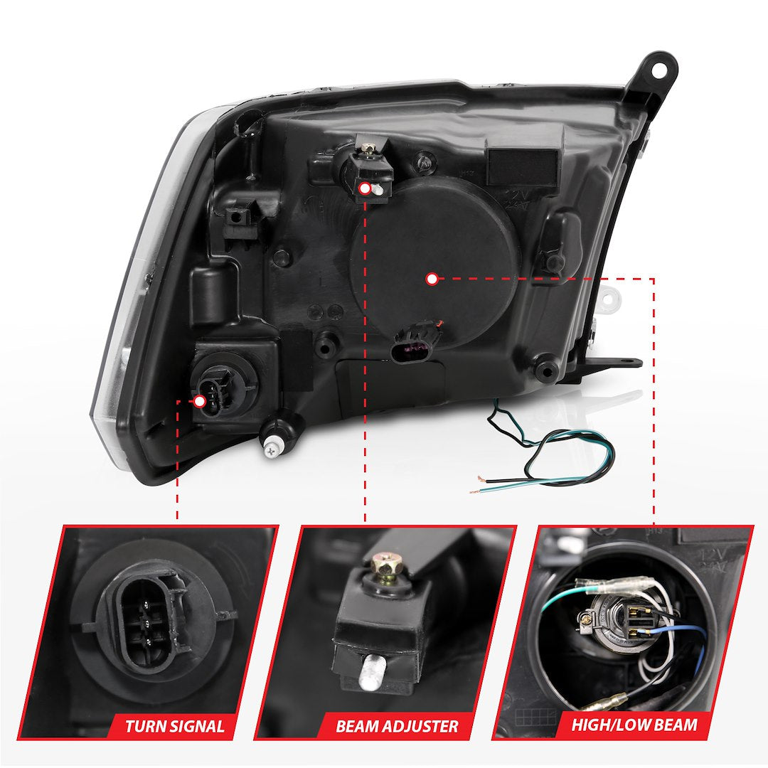 Product of Anzo Usa 111404 Headlight Assembly