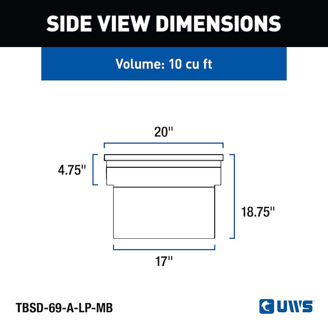 Uws Tbsd-69-A-Lp-Mb Tool Box||tbsd-69-A-Lp-Mb_3008x1990_Cb.Jpg||91||u22tbsd69alpm||1758426