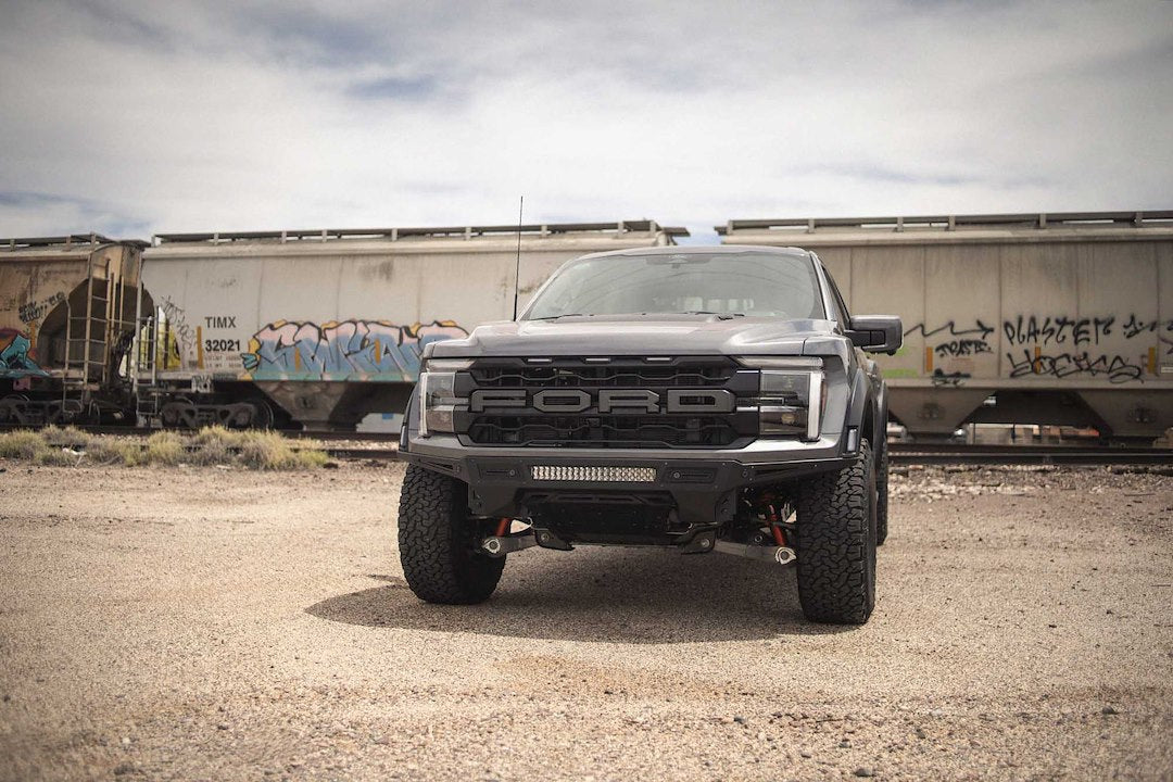 Addictive Desert Designs F210185080103 Bumper||2024_Ford-F-150-Raptor-Rock-Fighter-Front-Bumper-Outdoor-24.Jpg||94||addf210185080||2132677
