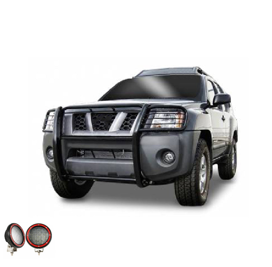 Product of Black Horse Offroad 17A112100MA-PLFR Grille Guard