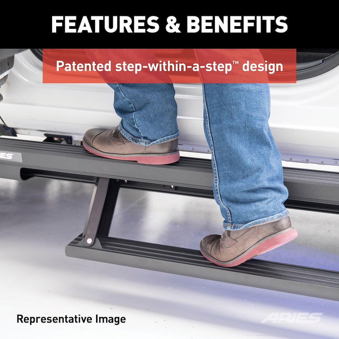 Product of ARIES ActionTrac Running Boards Component (3025183)