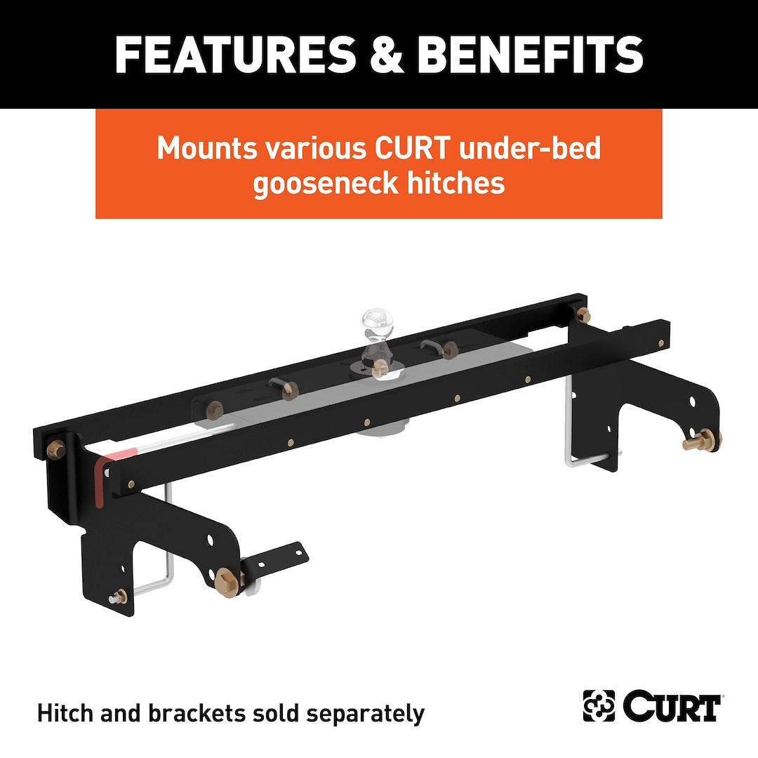 Curt 60652 Gooseneck Trailer Hitch Rail||60652_3008x1990_Fb.Jpg||87||c9360652||1162722