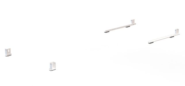 Product of Kargomaster 409td Ladder Rack Mounting Hardware