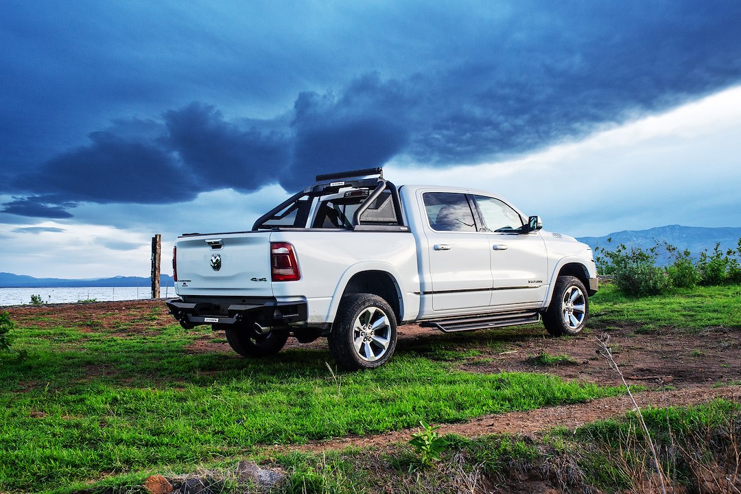 Product of Go Rhino 918000T Tubular Textured Powder Coated Steel Truck Bed Bar