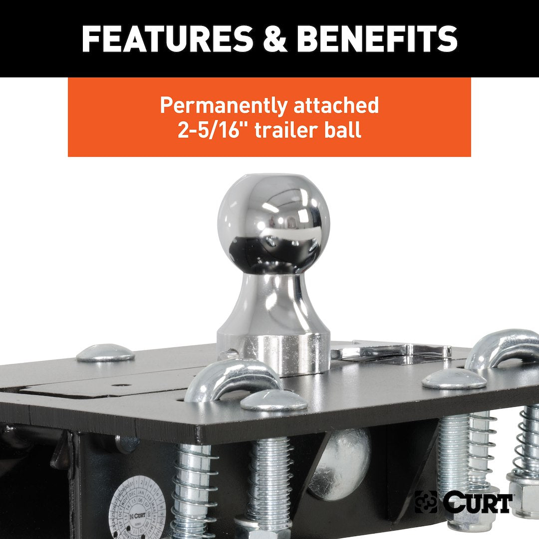 Curt 61052 Gooseneck Trailer Hitch||61052_3008x1990_Fc.Jpg||88||c9361052||1098507