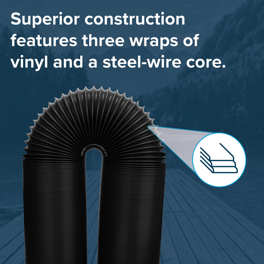 Product of Camco 39611 20 Feet Black Sewer Hose No