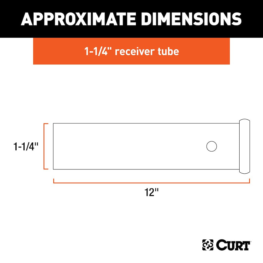 Curt 49512 Trailer Hitch Receiver Tube||49512_2.Jpg||87||c9349512||2241599