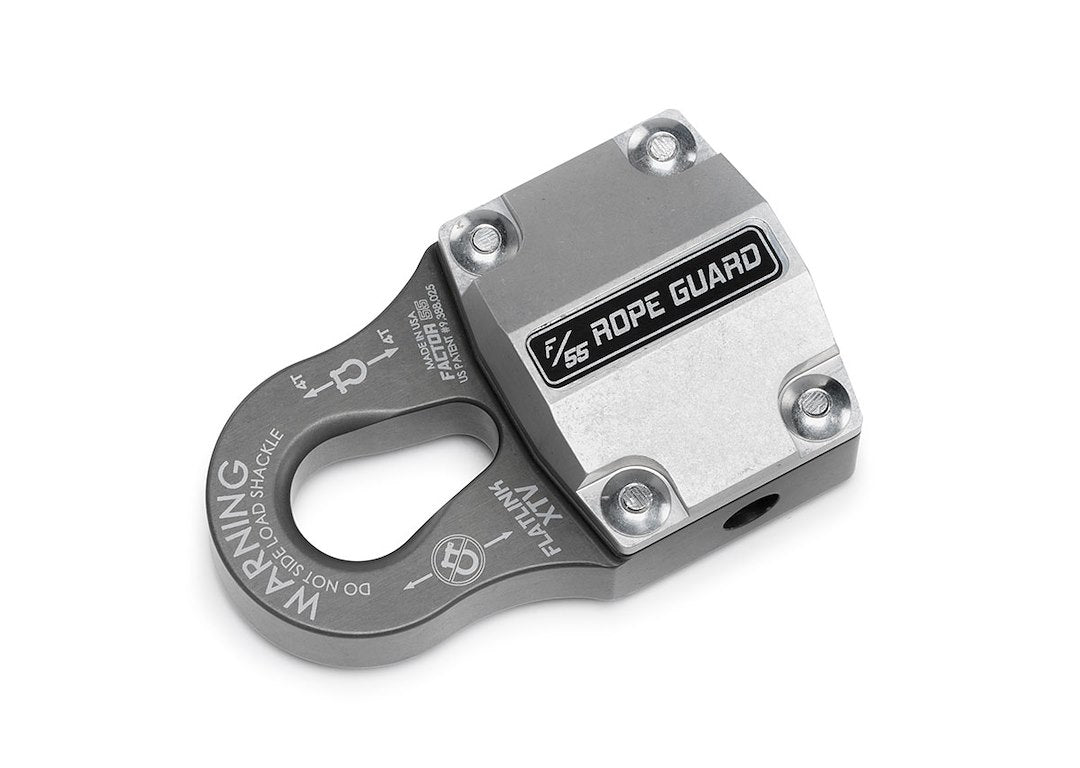Factor 55 00383 Winch Cable Protector Plate||00383 - Flatlink_Ropeguard_Xtv.Jpg||86||fac00383||1282856