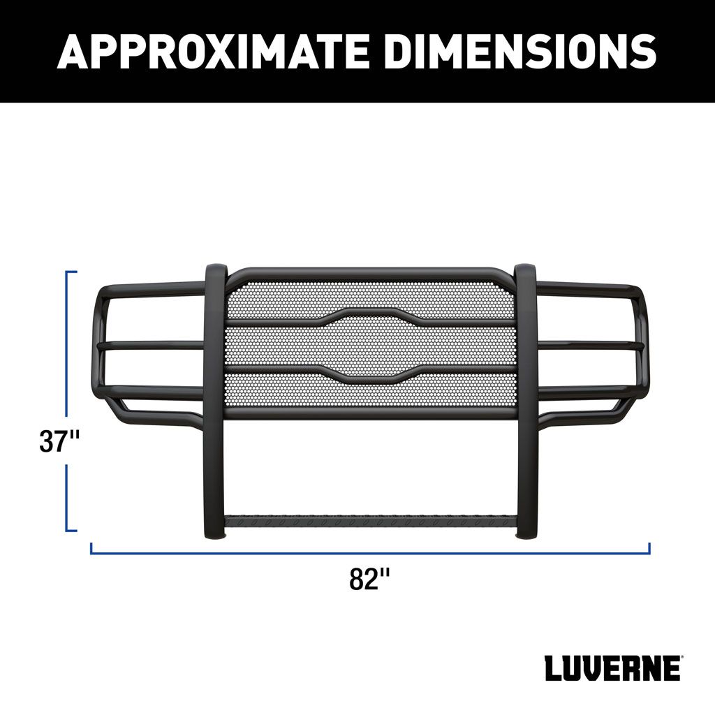 Product of Luverne 321800 Grille Guard 1-Piece Black Powder Coated