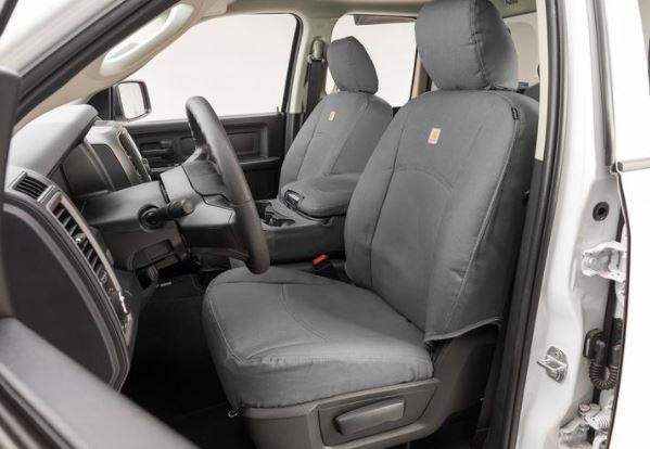 Product of Covercraft GTD4180ABCAGY Carhartt® PrecisionFit® Carhartt Gravel 1000 Denier Nylon Seat Cover
