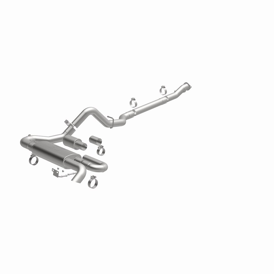 Product of Magnaflow Performance 19559 Overland Series Cat-Back System Single Exhaust System Kit