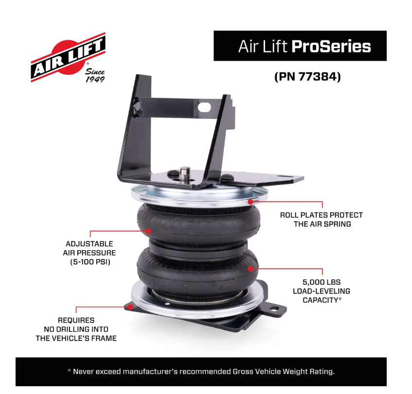 Air Lift 77384 Helper Spring Kit||77384_4.Png||89||a1377384||2235670