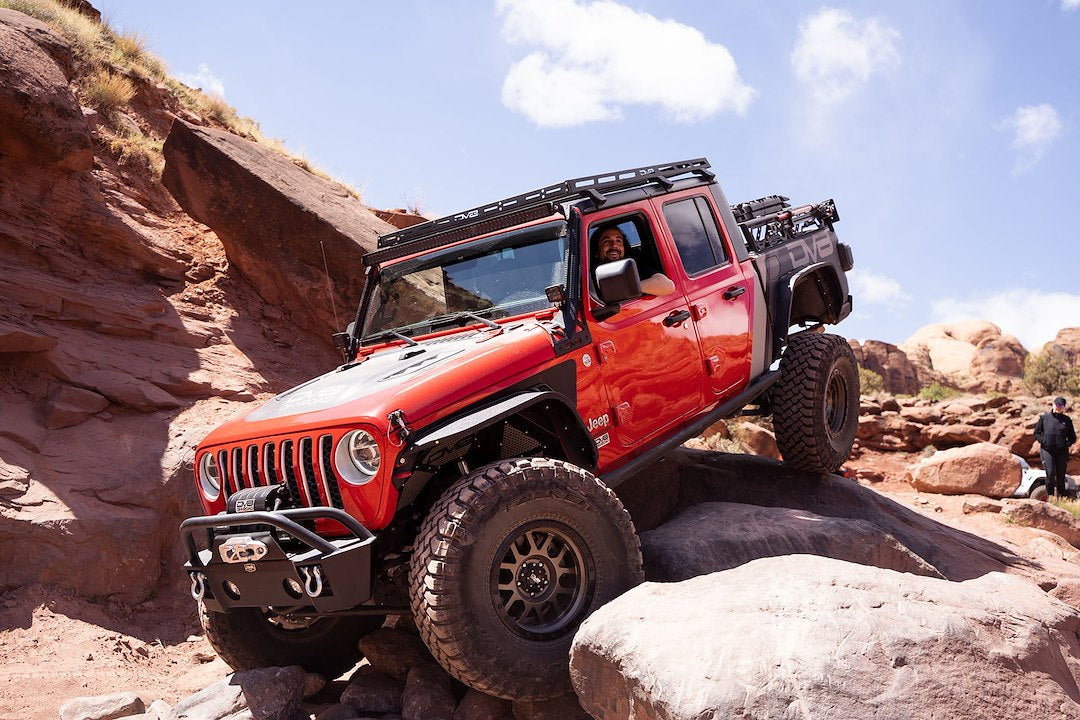 Product of DV8 Offroad FBJL-04 Steel Powder Coated Bumper