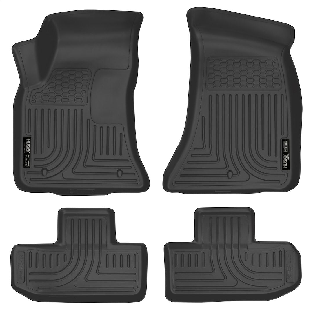 Product of Husky Liner WeatherBeater™ 99171 Black Thermoplastic Polyolefin (TPO) Floor Liner