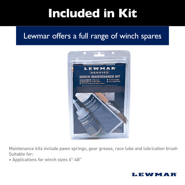 Lewmar 19701500 Winch Service Kit||19701500_1.Jpg||86||lew19701500||1756853