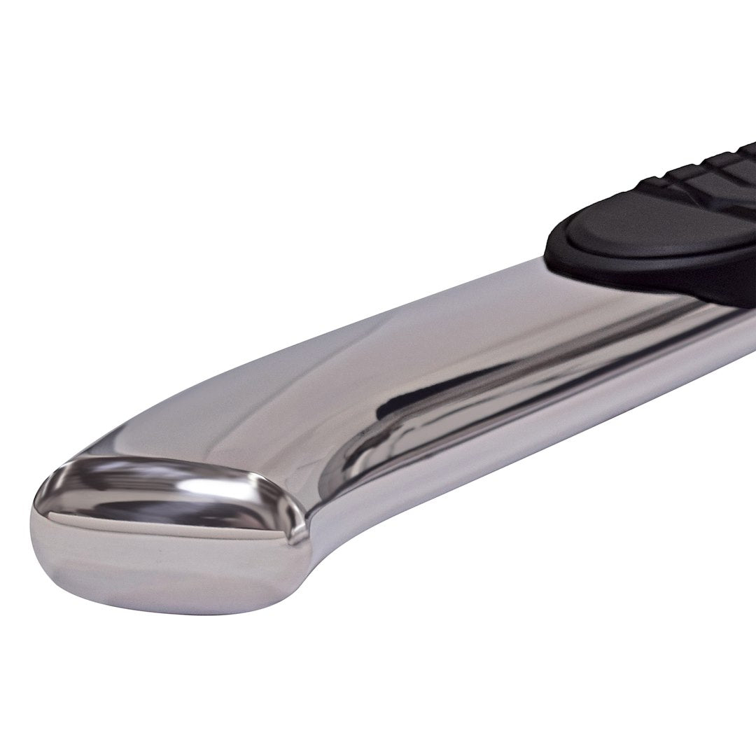 Product of TrailFX A7071S TFX 5" Oval Bent Side Bars Nerf Bar With Surface Steps