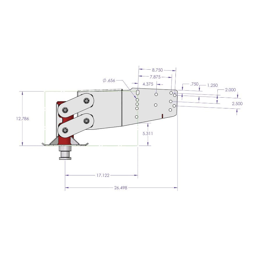 Gen-Y Hitch Gh-8060 Fifth Wheel Trailer Hitch Pin Box||gh-8060_6.Jpg||91||gyhgh8060||1557194