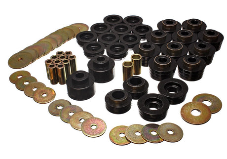 Product of Energy Suspension 3.4141G Black Polyurethane Body Mount Bushings