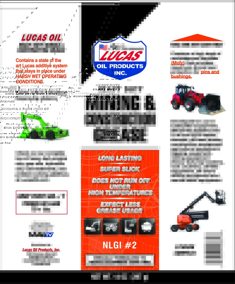 Lucas Oil 10881-30 Multi Purpose Grease||10881-30_1.Jpg||86||l441088130||891529