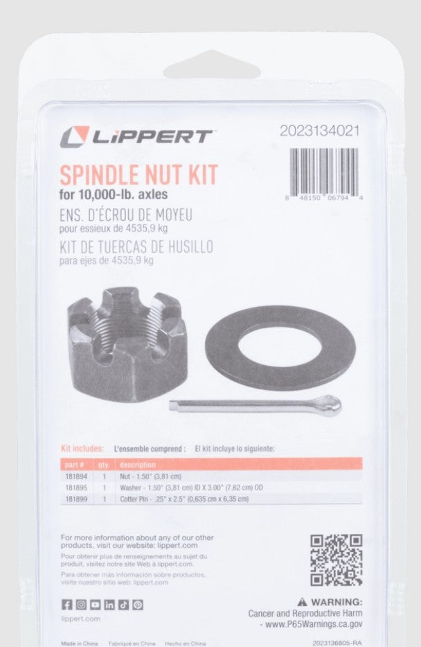 Lippert 2023134021 Trailer Spindle Nut||2023134021_2.Jpg||87||m6v2023134021||2217059
