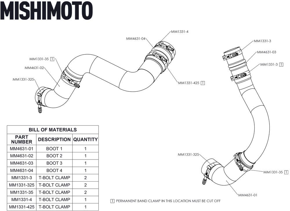 Product of Mishimoto Mmbk-Ram-19 Intercooler Hose Coupling