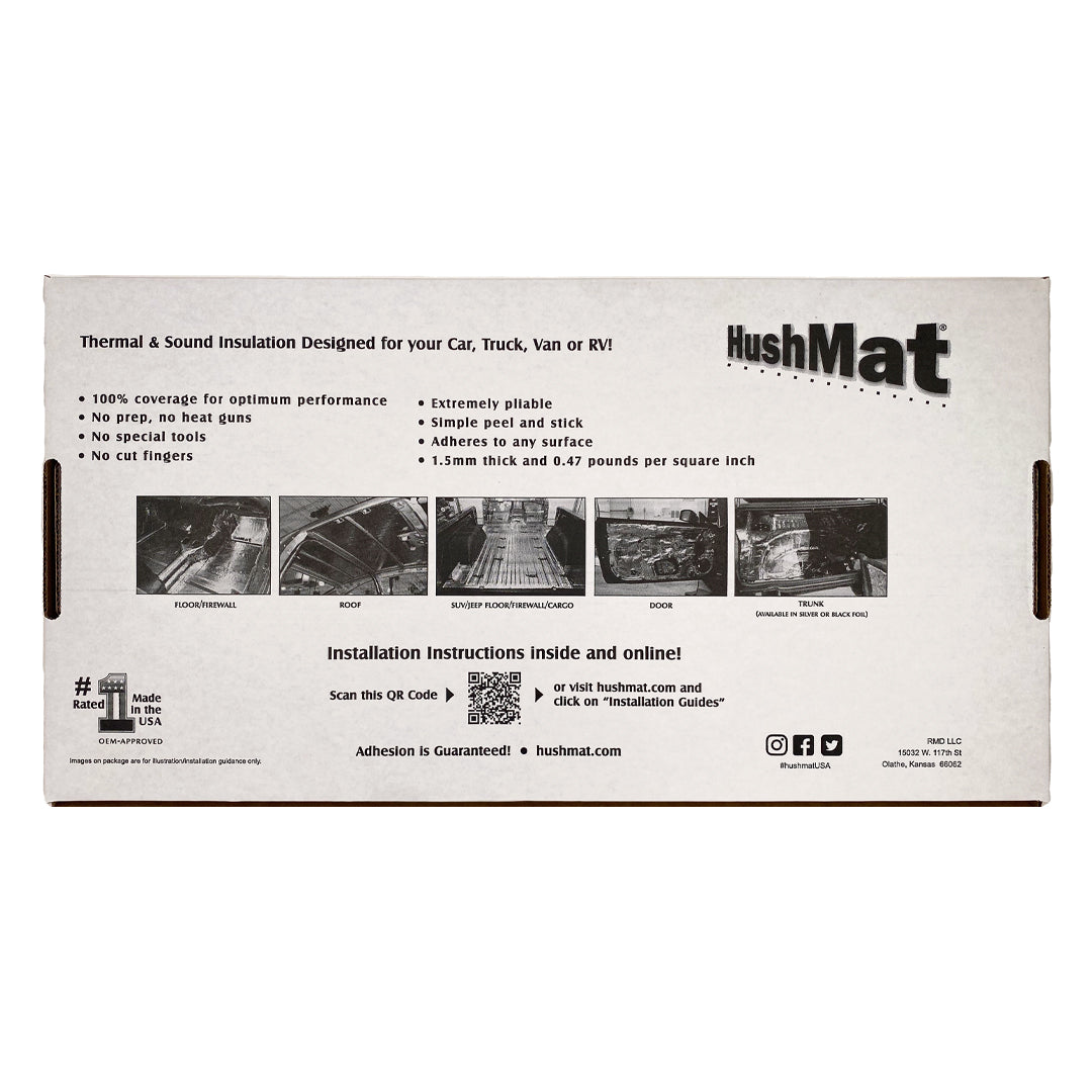 Hushmat 10500 Sound Dampening Kit||10500_6.Jpg||91||hsh10500||964683