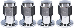 Product of Cragar A-27723-4 Mag Shank 1/2x20 Lug Nut