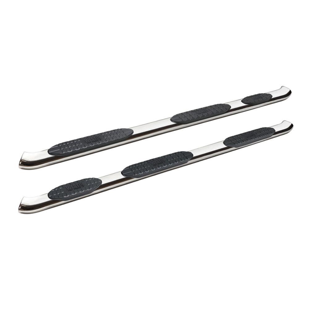 Product of Westin Automotive 21-534680 Polished Oval Nerf Bar - Truck Wheel To Wheel