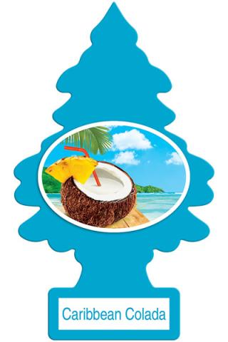Car Freshner U1p-10324 Air Freshener||trees_Caribbean-Colada_400x600_0.Jpg||86||c15u1p10324||1029083