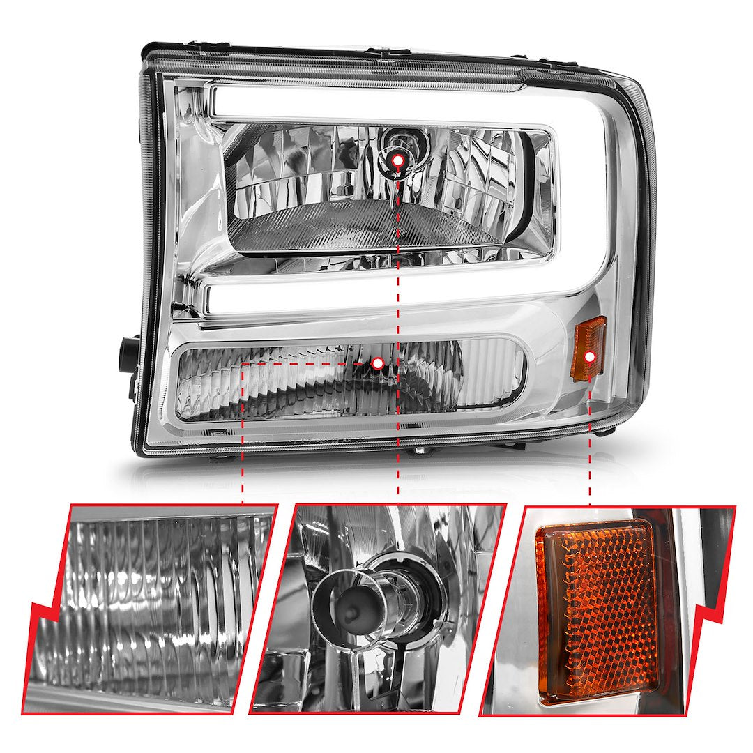 Product of Anzo Usa 111550 Headlight Assembly