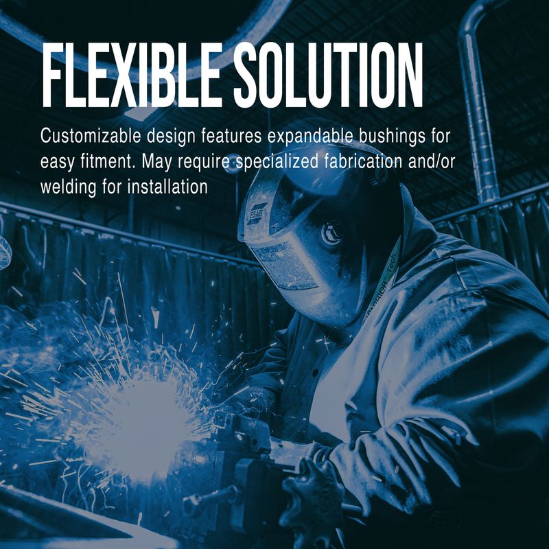 Product of Walker Exhaust 18107 Tru-Fit Universal Steel Exhaust Muffler