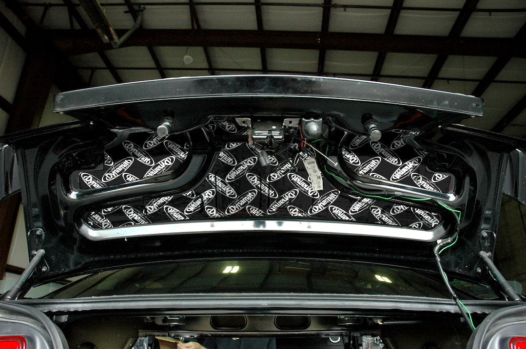 Dynamat Xfo M5 L Sound Dampening Kit||05-12 Mustang Trunk Lid (Black Xtreme).Jpg||86||d54xfom5l||1069185