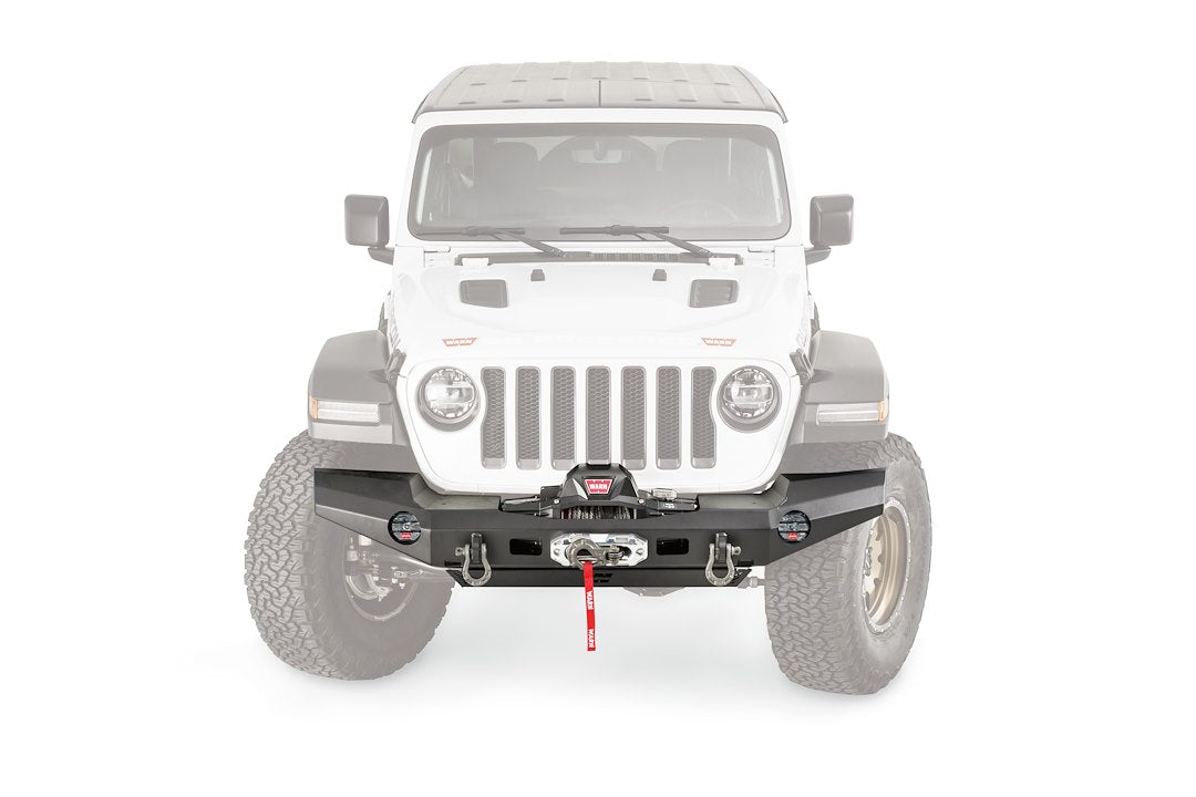 Product of Warn 101335 Elite Series Steel Powder Coated Bumper