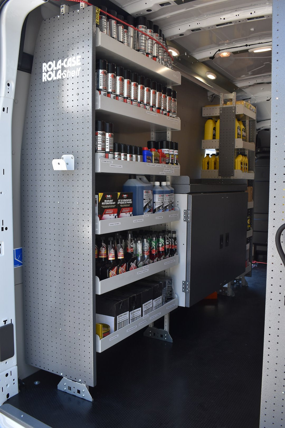 Product of Rolacase RSSHL/86-2 34 Inch L 16 Inch W Silver Van Storage System Shelf