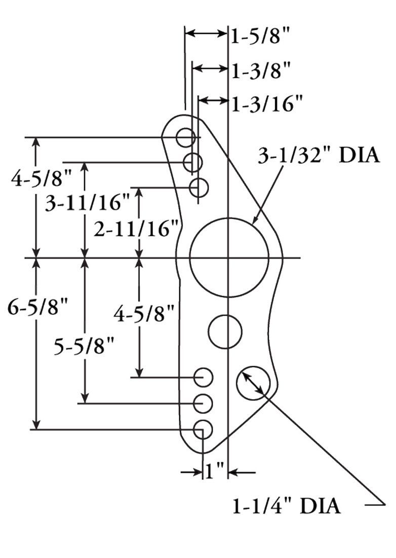 Competition Engineering C3412 Four Link Suspension Bracket||||86||c603412||2010795