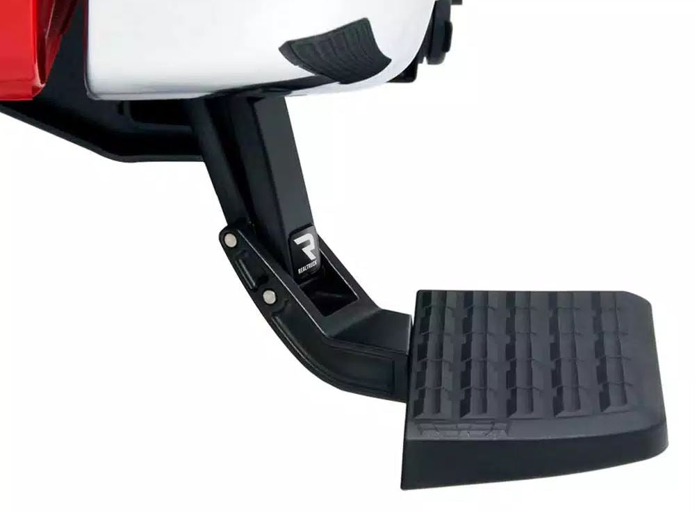 Product of Amp Research 75314-01A Black Powder Coated Aluminum Truck Step