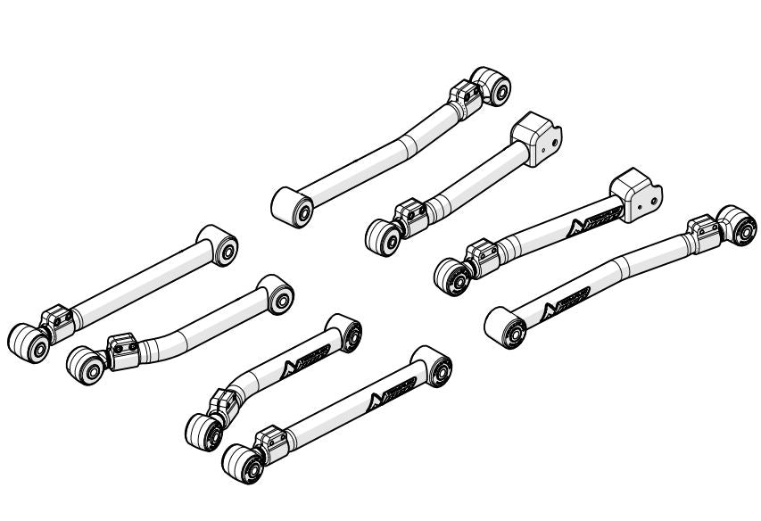 Product of Teraflex 1415610 Alpine Flexarm Steel Control Arm