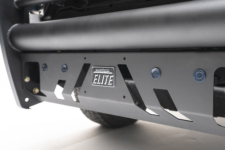 Product of Fab Fours GM20-Q5060-1 Black Steel Elite Steel Powder Coated Bumper