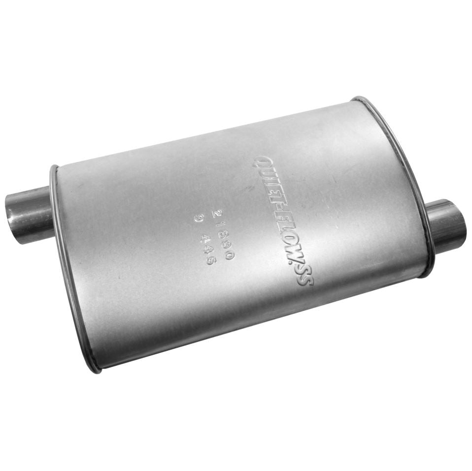 Product of Walker Exhaust 21690 Quiet-Flow SS Stainless Steel Exhaust Muffler