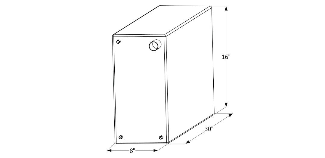 Product of Icon 12731 Fresh Water Tank