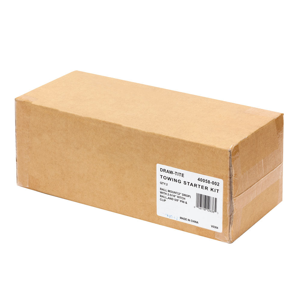 Product of Draw-Tite 40058-002 2 Inch Receiver Trailer Hitch Ball Mount