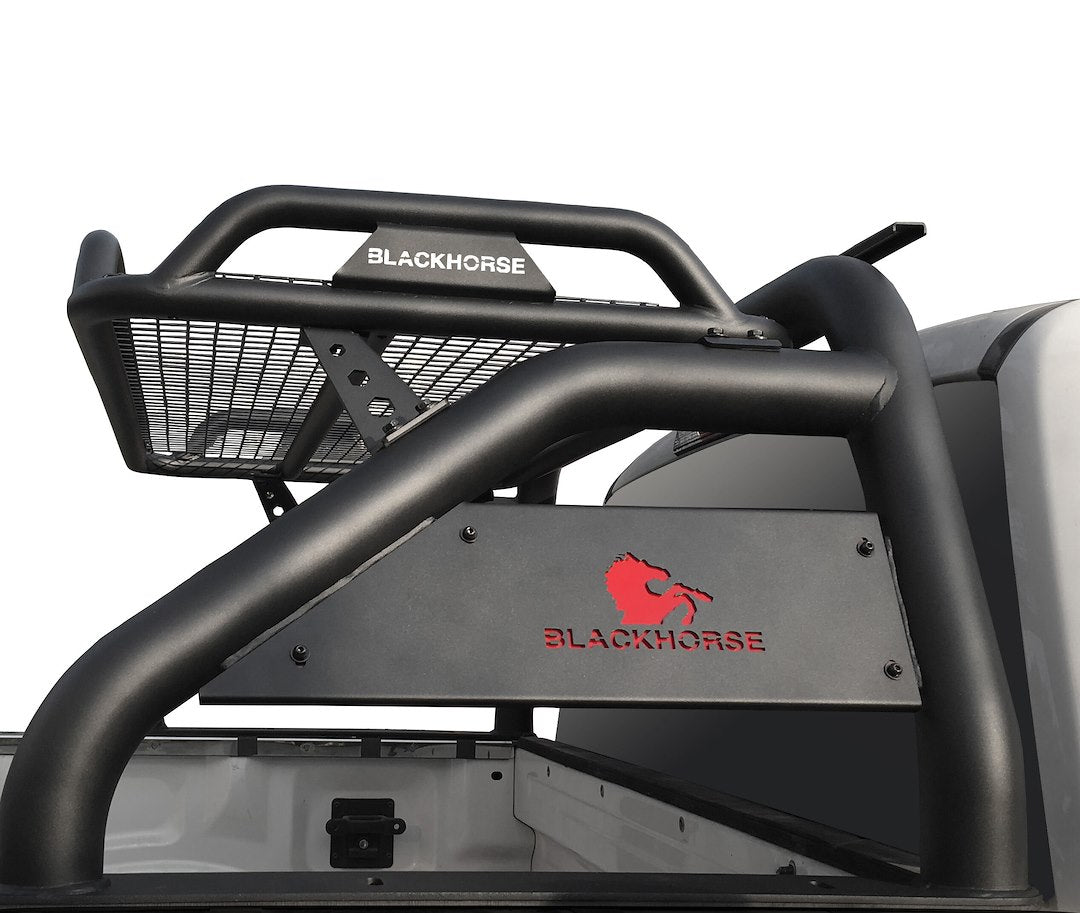 Product of Black Horse Offroad RB-BA1B Tubular Powder Coated Steel Truck Bed Bar