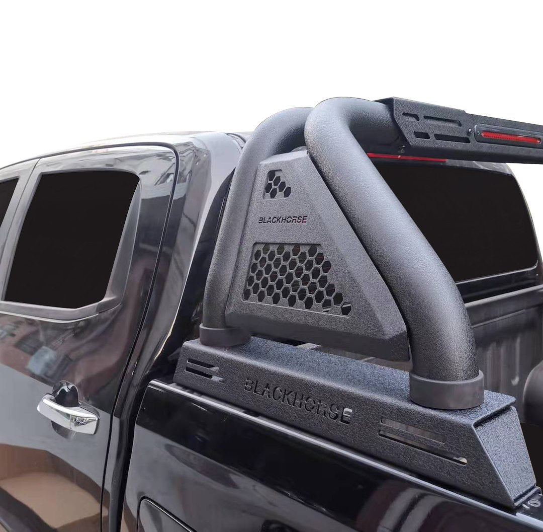 Product of Black Horse Offroad RB09MT Tubular Powder Coated Steel Truck Bed Bar